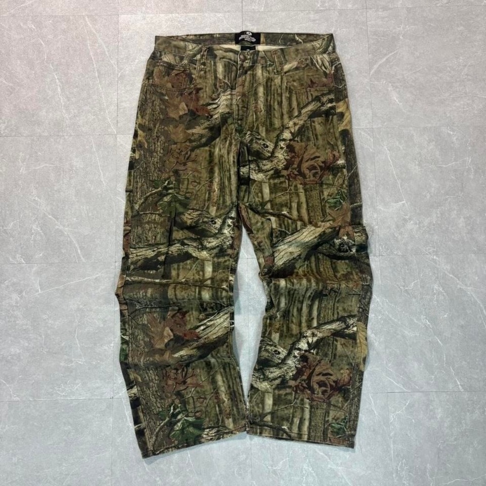 Realtree camo cargo pants - baggy fit with adjustable waist #skater